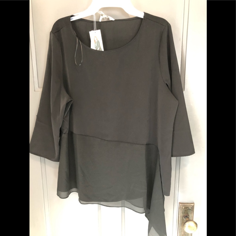 Black blouse/top